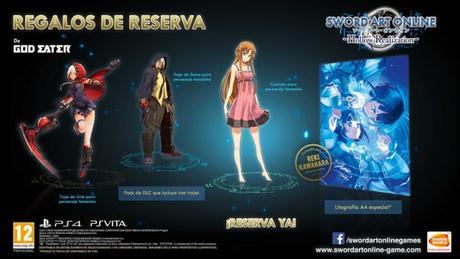 Sword Art Online: Hollow Realization ya tiene fecha de lanzamiento Sword Art Online Hollow Realization Reserva 01