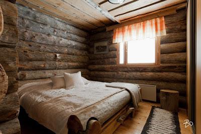 Cabana de Madera Rustica en Lapland