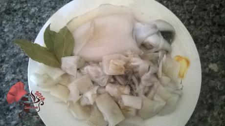 Sepias limpias y troceadas Sepias limpias y troceadas