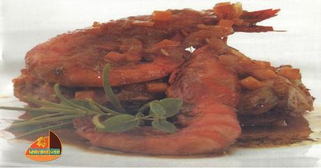 Pollo con Gambas Pollo con Gambas