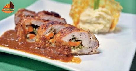 Pechuga de Pavo Rellena Pechuga de Pavo Rellena