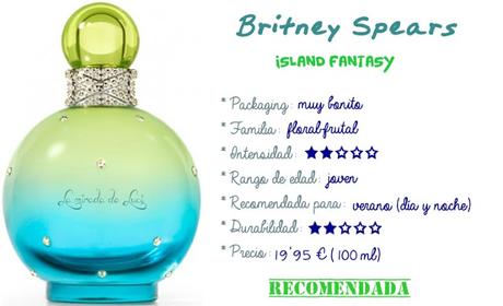 AGOSTO HUELE A...Britney Spears, Island Fantasy.