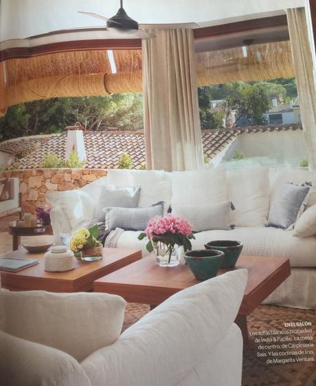 Decoración textil para un estilo mediterráneo El Mueble nº 651 salón