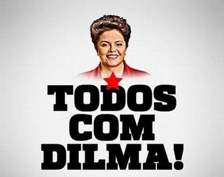 Fuerza, Dilma y Brasil,✌✌ si te sacan vas a volver con fuerza.