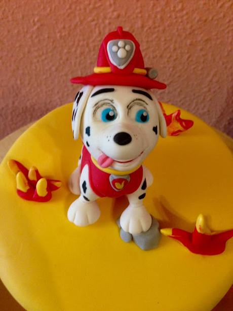 Tarta Marshall de la Patrulla Canina