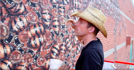 LA COLMENA DE MATTHEW WILLEY EN LA PARED LA COLMENA DE MATTHEW WILLEY EN LA PARED