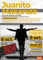 Juanito Makandé agota entradas en su fin de gira y añade fecha