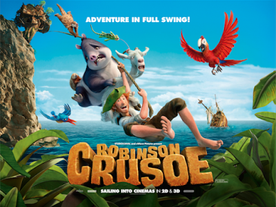 Las Locuras de Robinson Crusoe llegan en una película de animación.