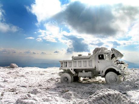 Resultado de imagen de camión congelado