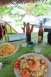 Arroz con marisco, al estilo Tangalle