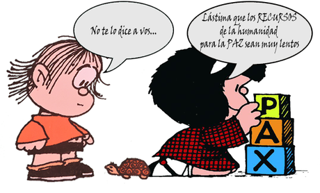 Recursos educativos para docentes. Mafalda
