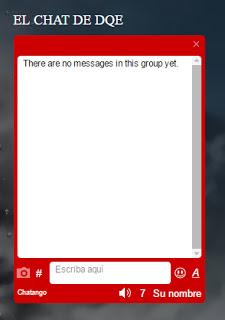 Nuevo servicio en DQE... EL CHAT DE DQE