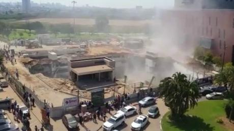 Al menos 2 muertos tras un derrumbe en Tel Aviv DerrumbeEdficio5septiembre.jpg