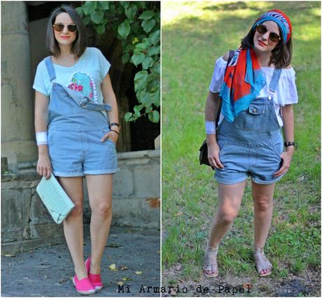 Ideas para Combinar un Peto Corto - 2 Resumen de Ideas para combinar un peto denim corto