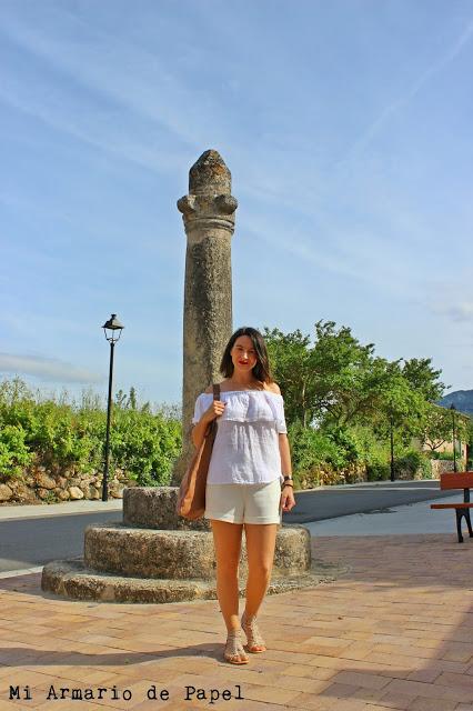 Cómo Combinar unos Shorts Blancos - Propuesta 4 Cómo Combinar unos Shorts Blancos - Propuesta 4