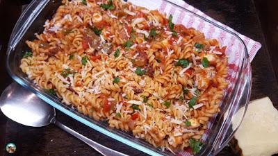 Pasta con pulpo Pasta con pulpo