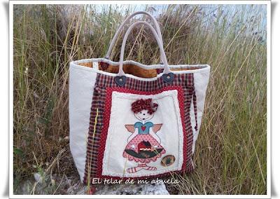 BOLSO COUNTRY idea de Solopatchwork-Sonia.