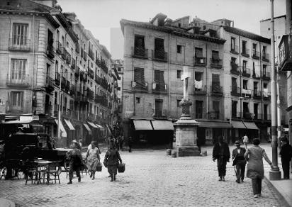 Fotos antiguas: Plaza de la Puerta Cerrada, 1934