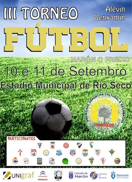 Torneo de Fútbol base Naròn Freixo. 10-11 Septiembre 2016. (Río Seco- Narón) Torneo de Fútbol base Naròn Freixo. 10-11 Septiembre 2016. (Río Seco- Narón)