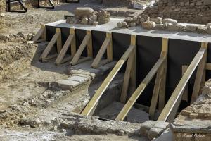 Alcazaba de Badajoz Alcazar, zona de los baños