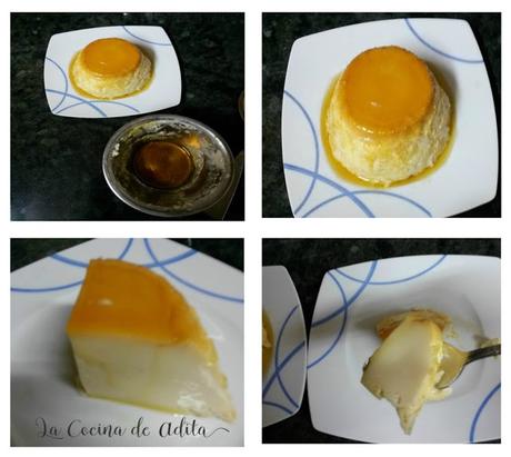 Flan de leche condensada, en olla rápida