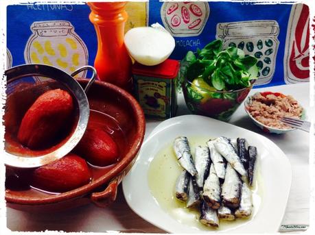 Ensalada de sardinas Ingredientes 1