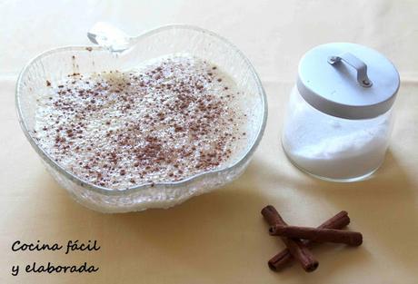 ARROZ CON LECHE Y VAINILLA