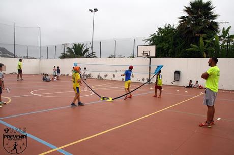 Fiesta de la Risa y el Movimiento crossminton arucas