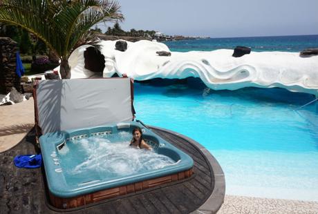 Cuevas del Océano (Lanzarote): probablemente el mejor alojamiento donde haya estado nunca jacuzzii-hotel-lanzarote