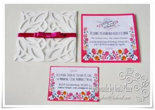Invitaciones Bodas - Fucsia & Blanco - Wedding Invitations - Fuchsia & White. Invitaciones Bodas - Fucsia & Blanco - Wedding Invitations - Fuchsia & White.