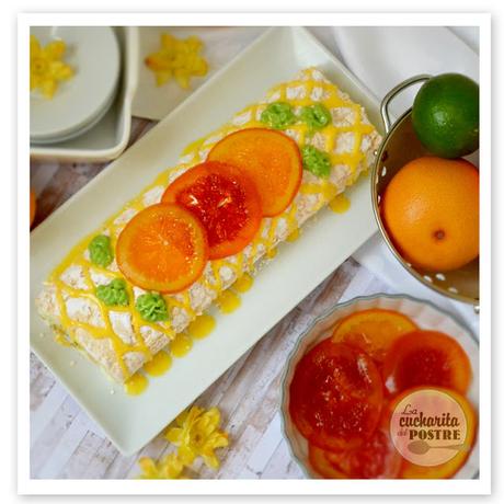 EL INVITADO DEL MES: LA CUCHARITA DEL POSTRE. ROLLO DE PAVLOVA DE CÍTRICOS EL INVITADO DEL MES: LA CUCHARITA DEL POSTRE. ROLLO DE PAVLOVA DE CÍTRICOS