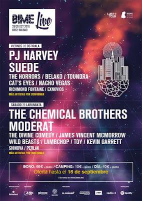 BIME Live 2016: Belako, Shinova, Perlak, Exnovios, Cat's Eyes... BIME Live 2016: Belako, Shinova, Perlak, Exnovios, Cat's Eyes...