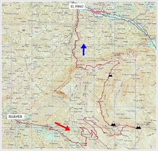 Ruayer-Xexa-Picón de Maea Alta-Pico de Maea Pandos-Foces del Pino