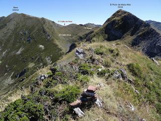 Ruayer-Xexa-Picón de Maea Alta-Pico de Maea Pandos-Foces del Pino