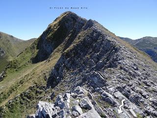 Ruayer-Xexa-Picón de Maea Alta-Pico de Maea Pandos-Foces del Pino