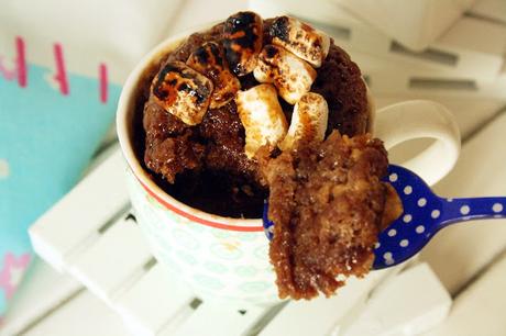 Crunchy Choclate Mug Cake