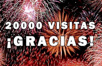 ¡20,000 VISITANTES! ... y contando