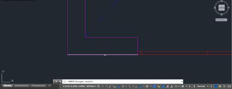 Partir línea u objeto en Autocad