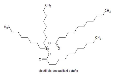 Productos PIC (Prior Informed Consent) dioctil-bis-cocoaciloxi-estano