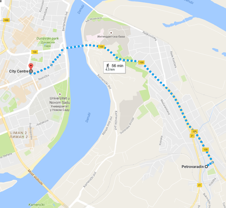 Un paseo por la ciudad serbia de Novi Sad Un paseo por la ciudad serbia de Novi Sad