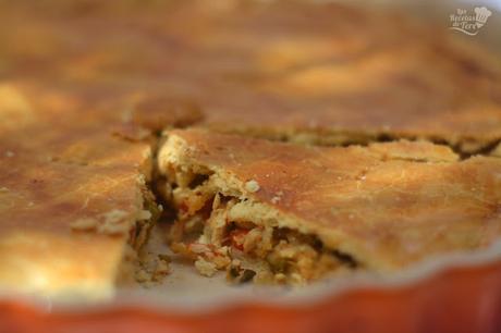 Empanada casera de pollo