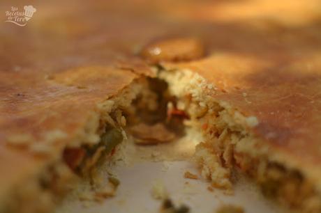 Empanada casera de pollo