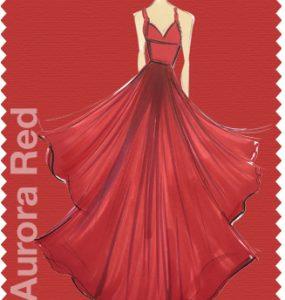 Colores de moda otoño invierno 2016 aurora red