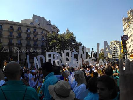 DIADA 2016, A LA BARCELONA D' ABANS, D' AVUI I DE SEMPRE...11-09-2016...!!!