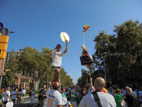 DIADA 2016, A LA BARCELONA D' ABANS, D' AVUI I DE SEMPRE...11-09-2016...!!!