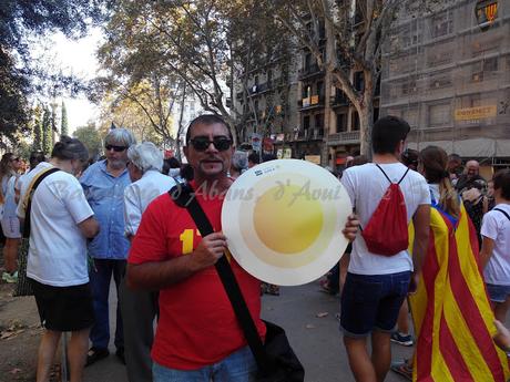 DIADA 2016, A LA BARCELONA D' ABANS, D' AVUI I DE SEMPRE...11-09-2016...!!!