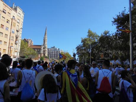 DIADA 2016, A LA BARCELONA D' ABANS, D' AVUI I DE SEMPRE...11-09-2016...!!!