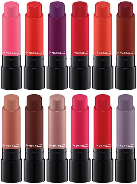 COLECCIÓN LIPTENSITY  DE MAC PARA ESTE OTOÑO 2016.