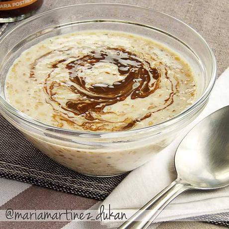 ¿Qué desayuno? Cinco ideas fáciles y ricas Dieta Dukan, desayunos: Gachas de salvado de avena hechas en frío ( Overnight Oats )