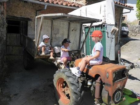 EN LA CABAÑA Y LA VUELTA AL COLE